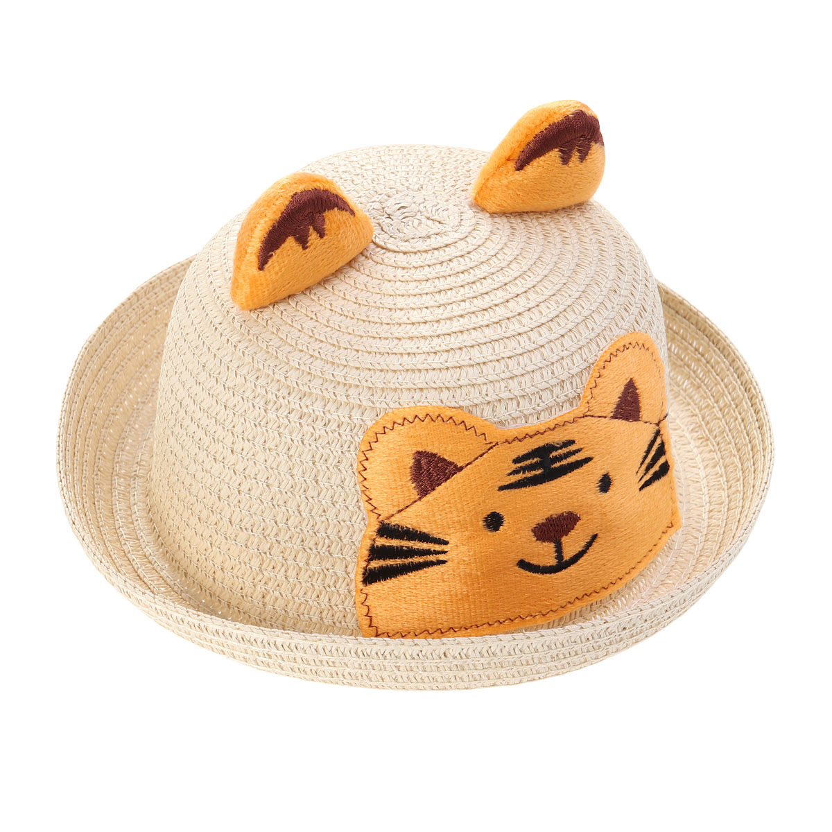 Sun Hat Wide Brim - Sombrero de Paja con Diseño de