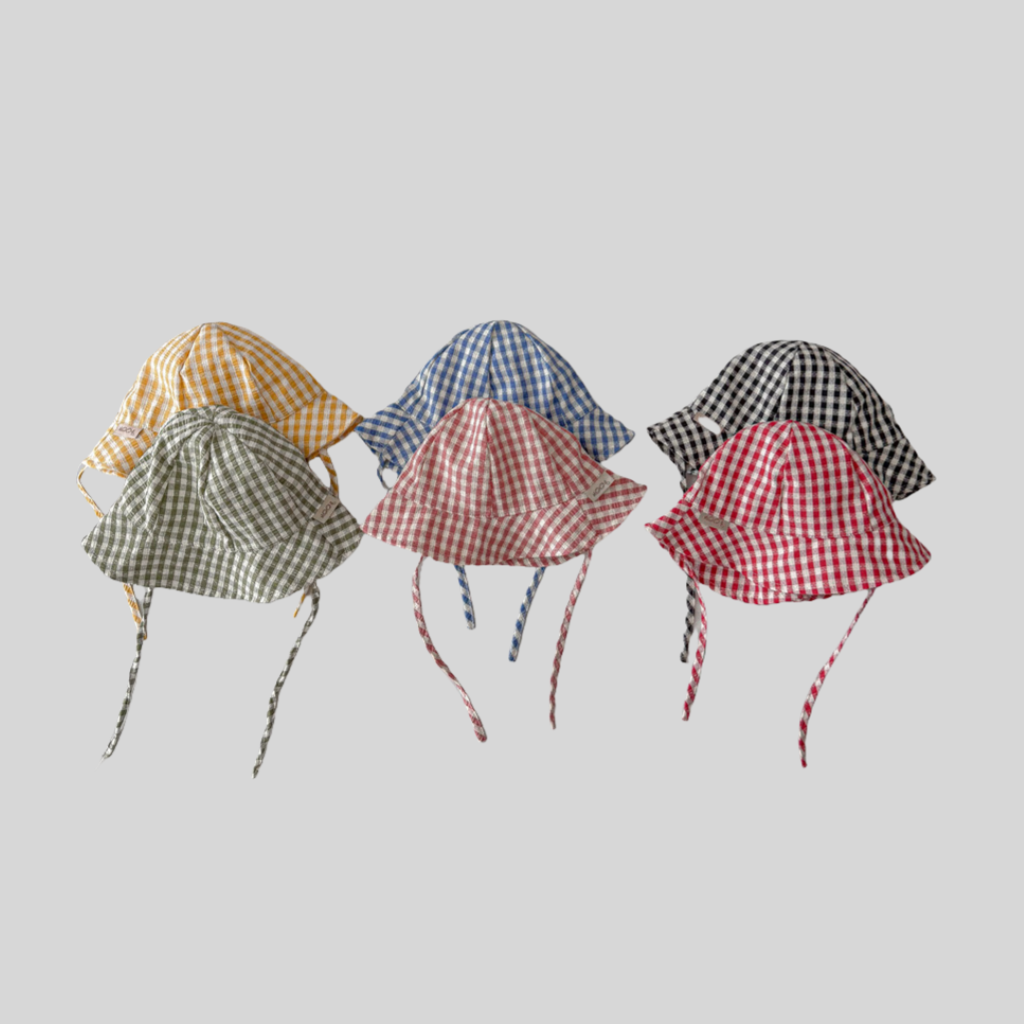 Sun Hat Wide Brim - Sombrero de cubo para bebé a