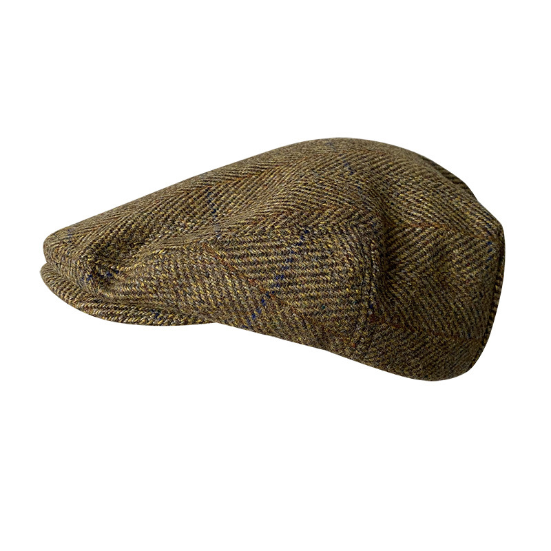 Gorra plana de lana a rayas pa - Newsboy Cap Ivy reseña y precio