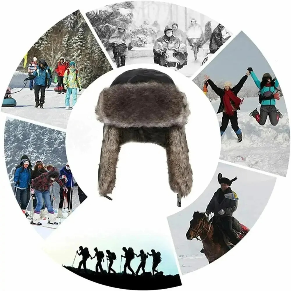 Gorro de Invierno para Hombre, - Trapper Hat Ear Flap reseña y precio