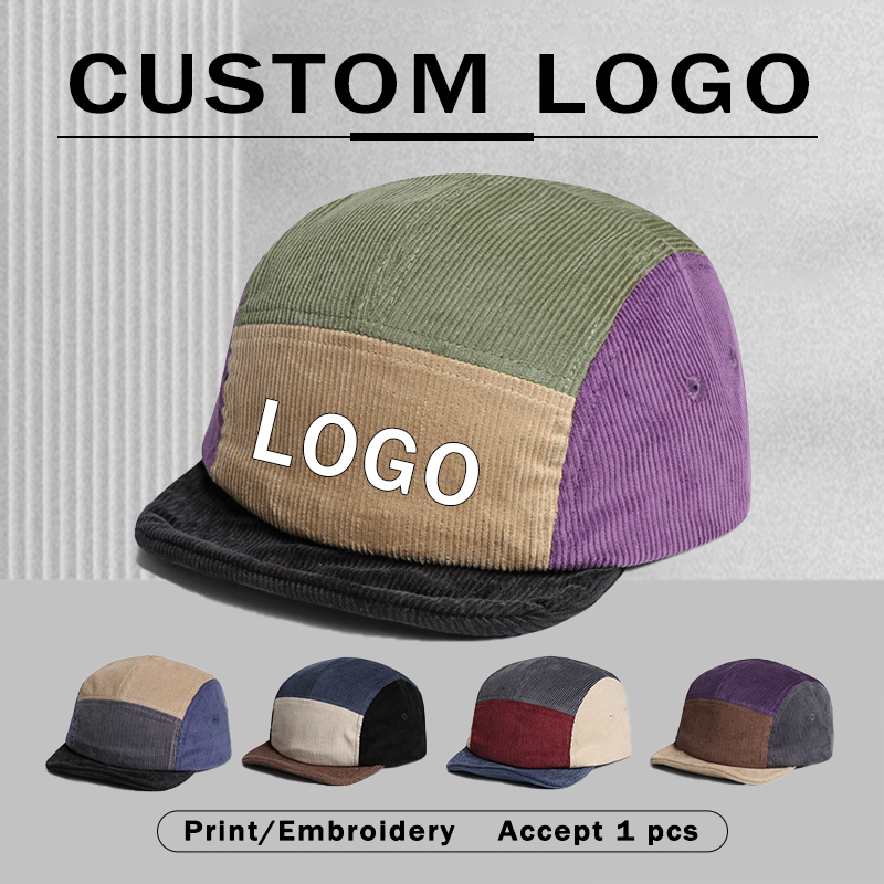 Gorras de Béisbol Retro de Pan - Corduroy Cap 5 Panel reseña y precio