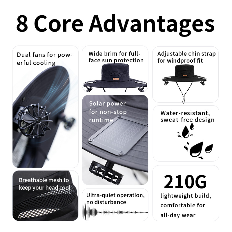 NEWSMY Sombrero de Pesca con V - Sun Hat Wide Brim reseña y precio