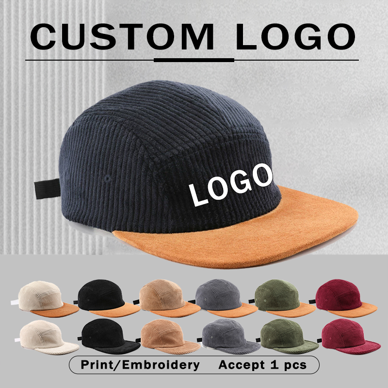 Nuevas Gorras de Béisbol de Pa - Corduroy Cap 5 Panel reseña y precio